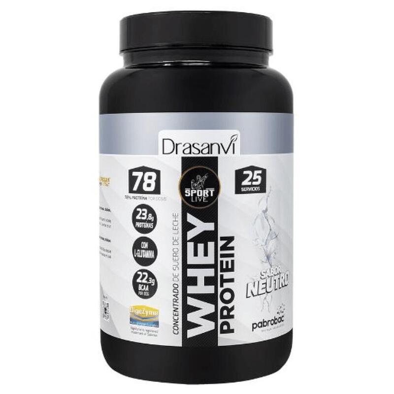 Sport Live Whey Protein Concentrada 750 Gr Neutro