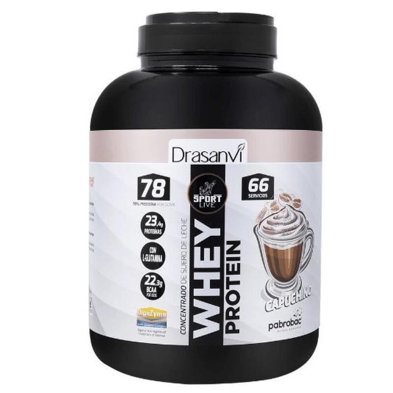 Sport Live Whey Protein Concentrada 2 Kg Capuccino