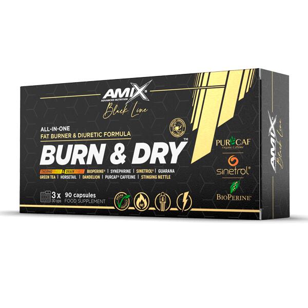 Burn & DRY - 90 Cápsulas de Amix Nutrition