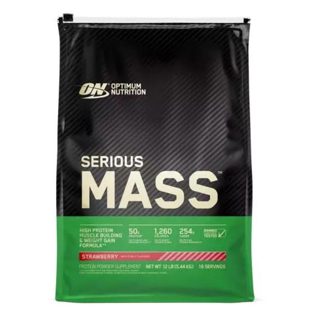 OPTIMUM NUTRITION Serious Mass 5.45 Kg Fresa