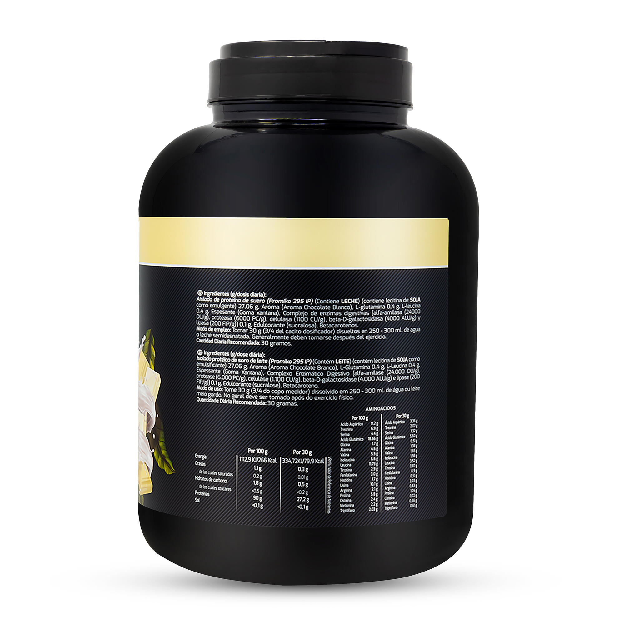 Sport Live Iso Whey Protein Aislado 2.2 Kg Chocolate Blanco 3/6