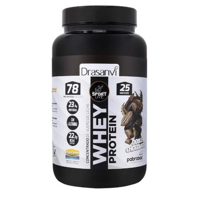 Sport Live Whey Protein Concentrada 750 Gr Doble Chocolate
