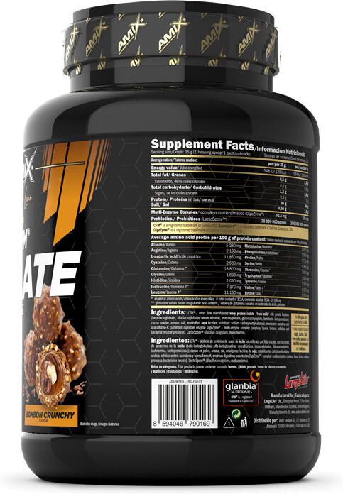 Black cfm isolate - 1kg Rocher de Amix Nutrition 2/4