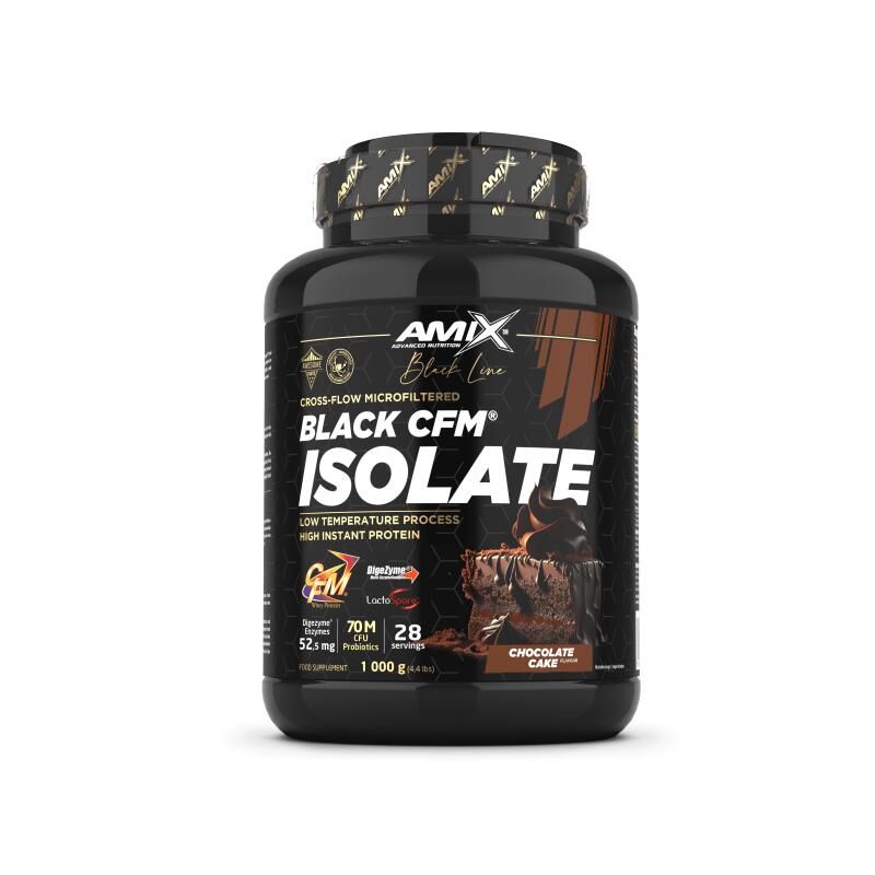 Black CFM Isolate - 1Kg Tarta de Chocolate de Amix Nutrition