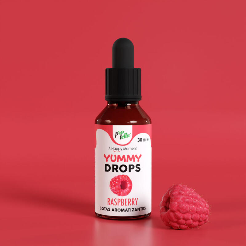 Toppings Raspberry Yummy Drops 30ml Protella