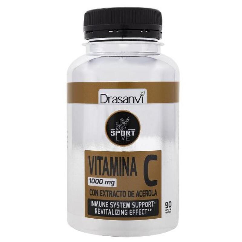 Sport Live Vitamina C - 90 Cápsulas Exclusivo online      15,43€  Preço por quantidade 154,30€kg DRASANVI Sport Live Vitamina C - 90 CápsulasVendido e expedido por: FitnessZone  