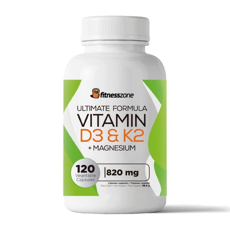 Ultimate Formula Vitamin D3 & K2 + Magnesium 120 Caps UNFLAVOURED