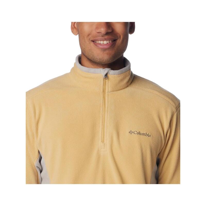 Klamath Range II Half Zip férfi polár pulóver - sárga