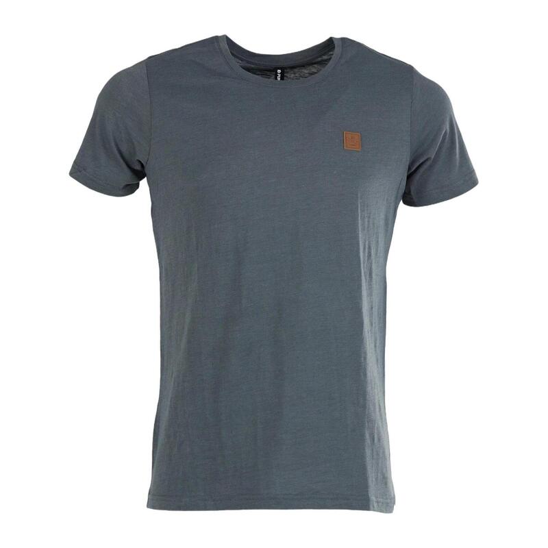 Tricou cu maneci scurte Jaggy Structured T-shirt - gri barbati