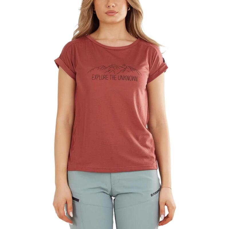 Atmos T-shirt női rövid ujjú póló - piros