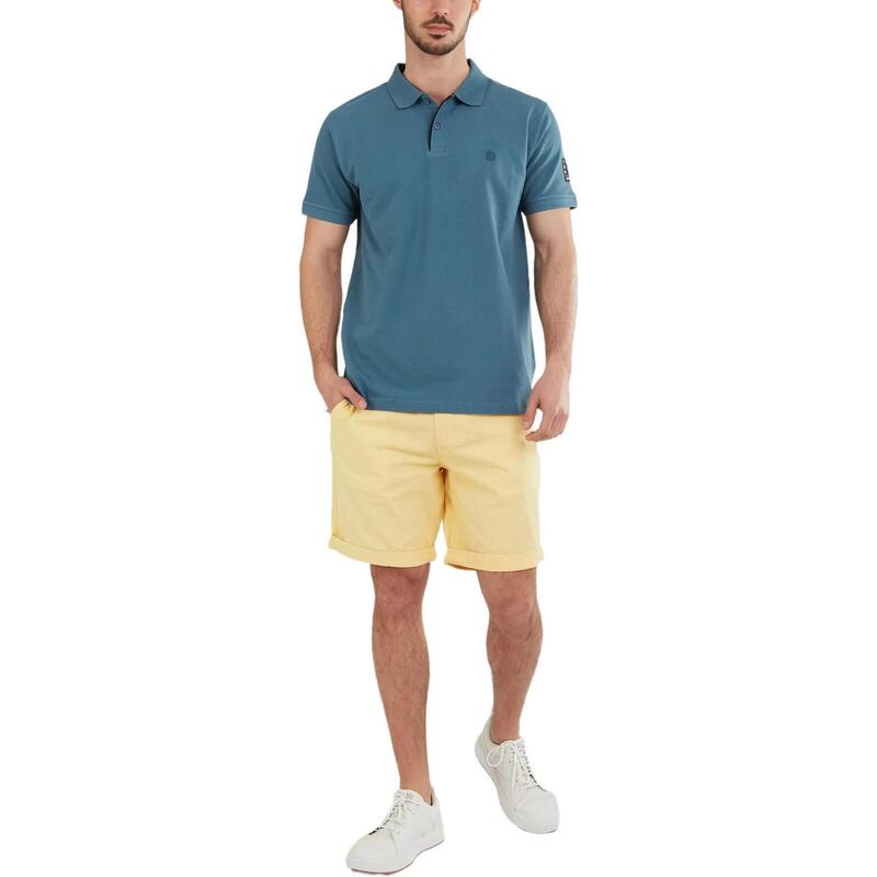 Molton Poloshirt férfi galléros póló - zöld