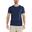 Tricou cu maneci scurte Jaggy Structured T-Shirt - albastru inchis barbati