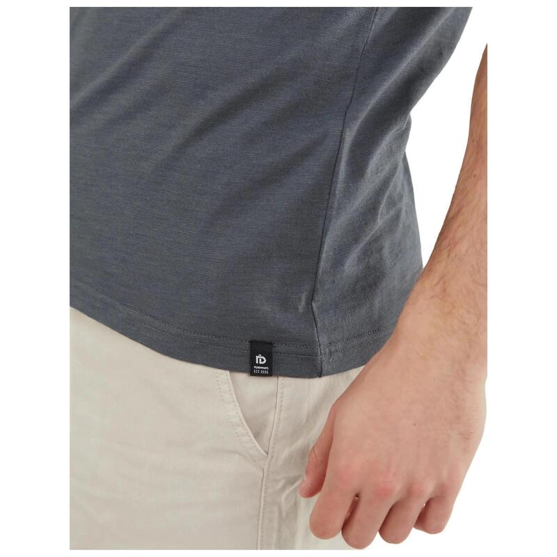 Tricou cu maneci scurte Jaggy Structured T-shirt - gri barbati