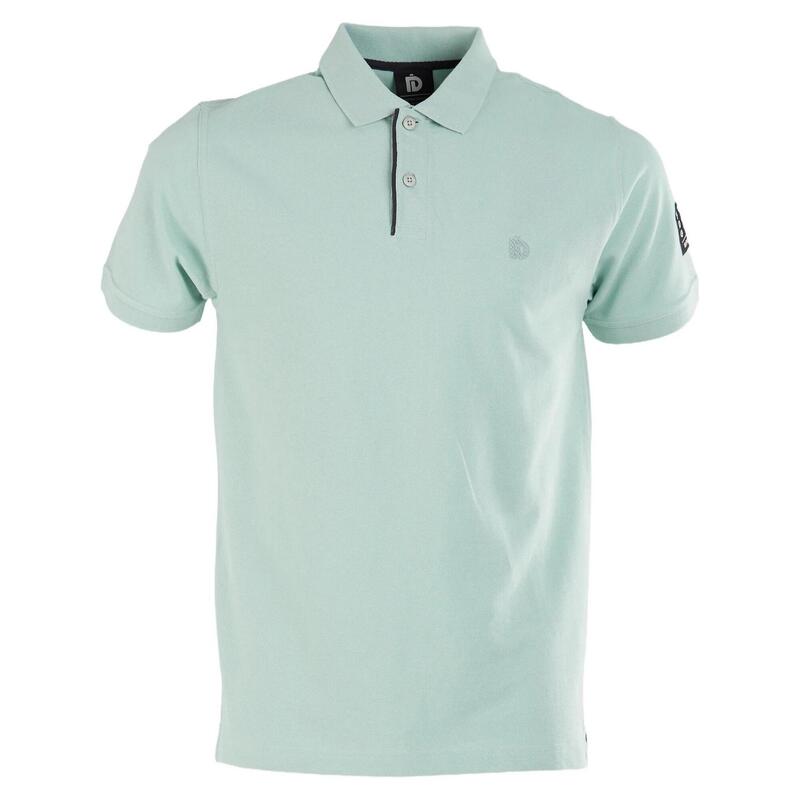 Molton Poloshirt férfi galléros póló - világoskék