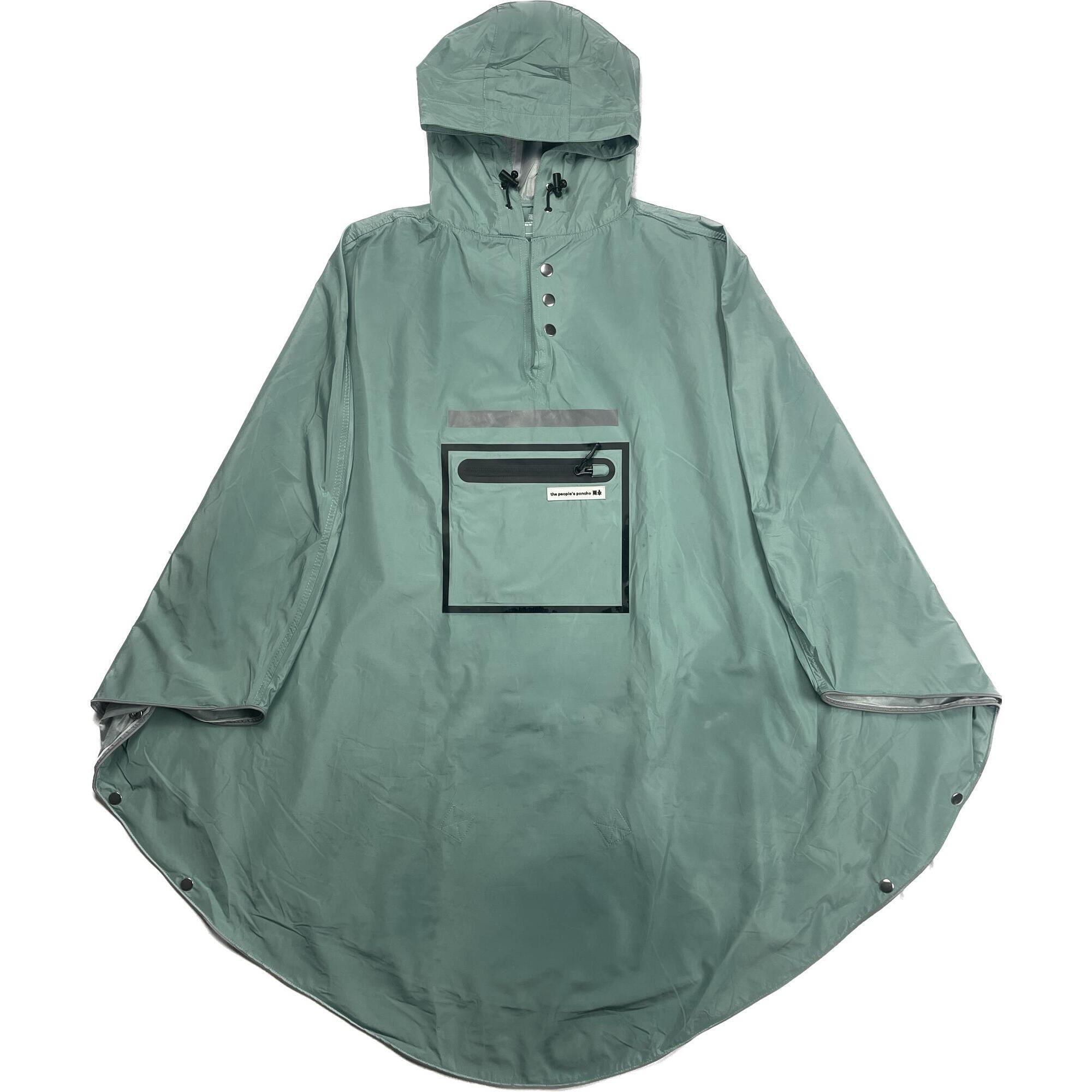 People Poncho - The People's Poncho, Poncho 3.0 Adulte - Poncho - Vert - Decathlon