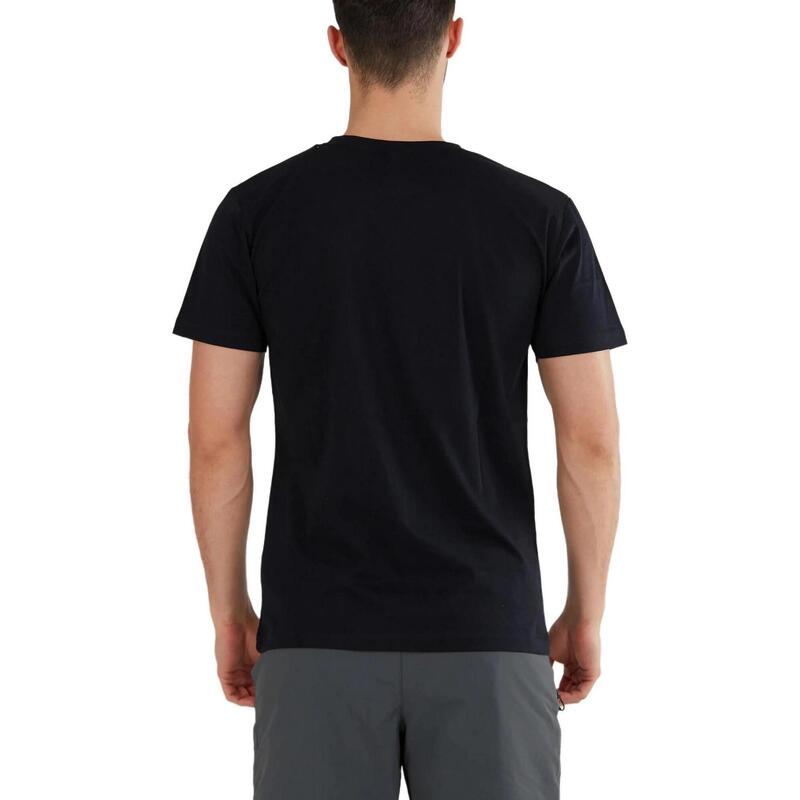 Legend T-shirt férfi rövid ujjú póló - fekete
