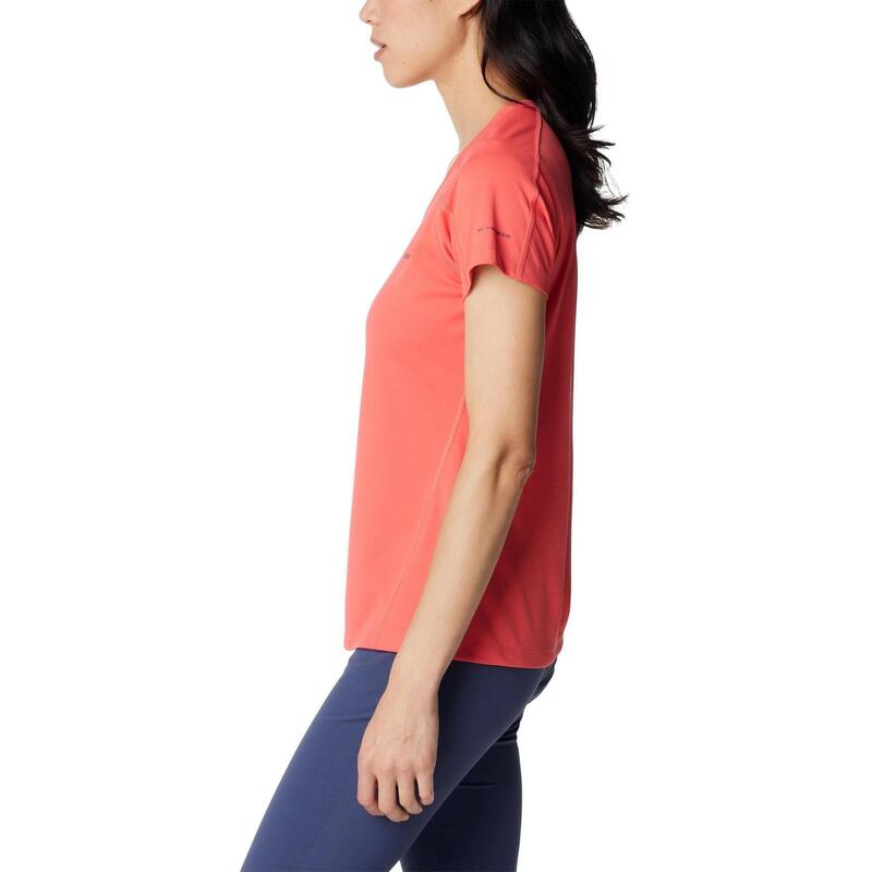 Zero Rules Short Sleeve Shirt női rövid ujjú sport póló - piros
