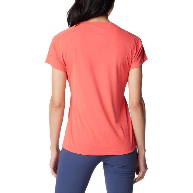 Zero Rules Short Sleeve Shirt női rövid ujjú sport póló - piros