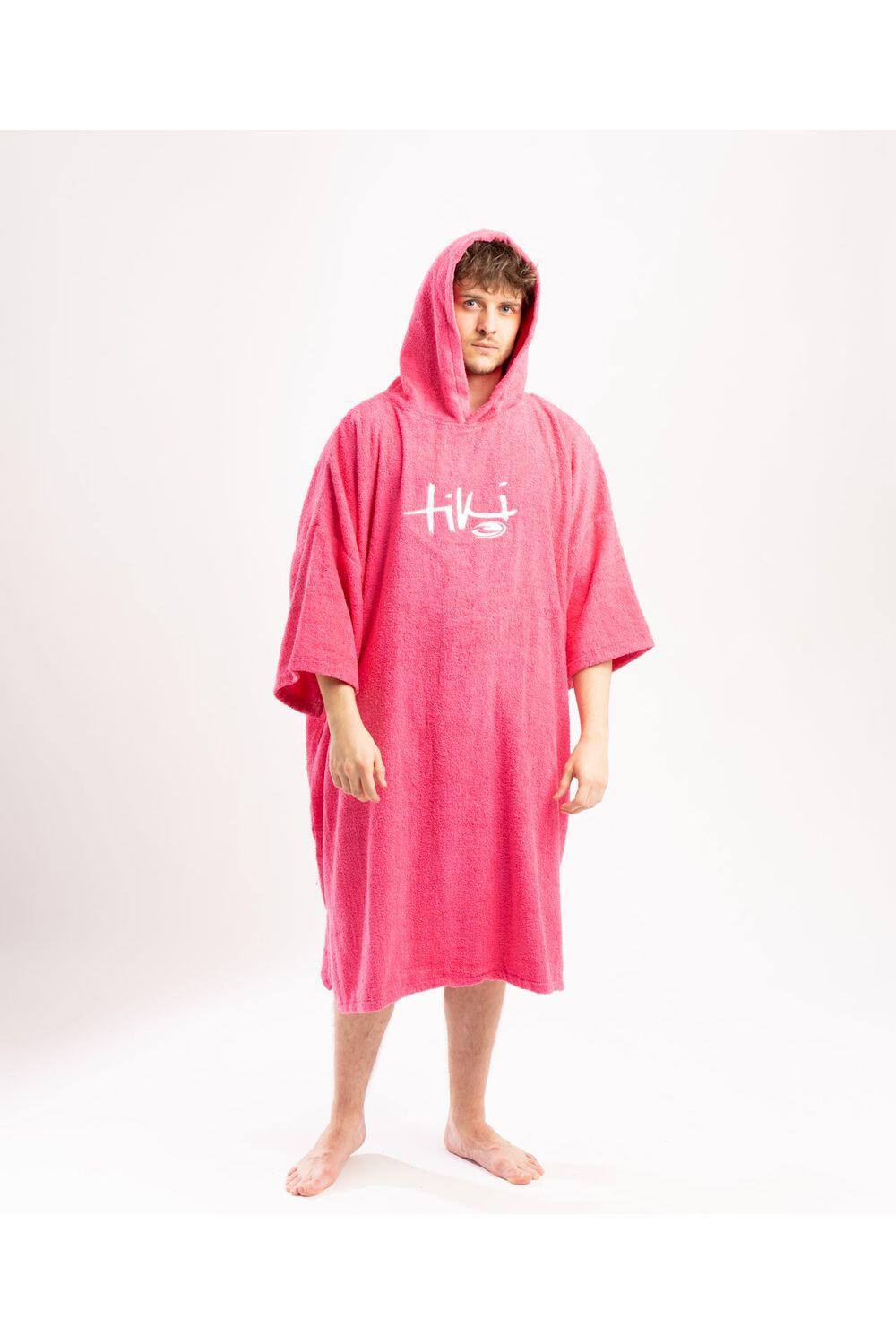 Adults Hooded Change Robe - Pink 4/7