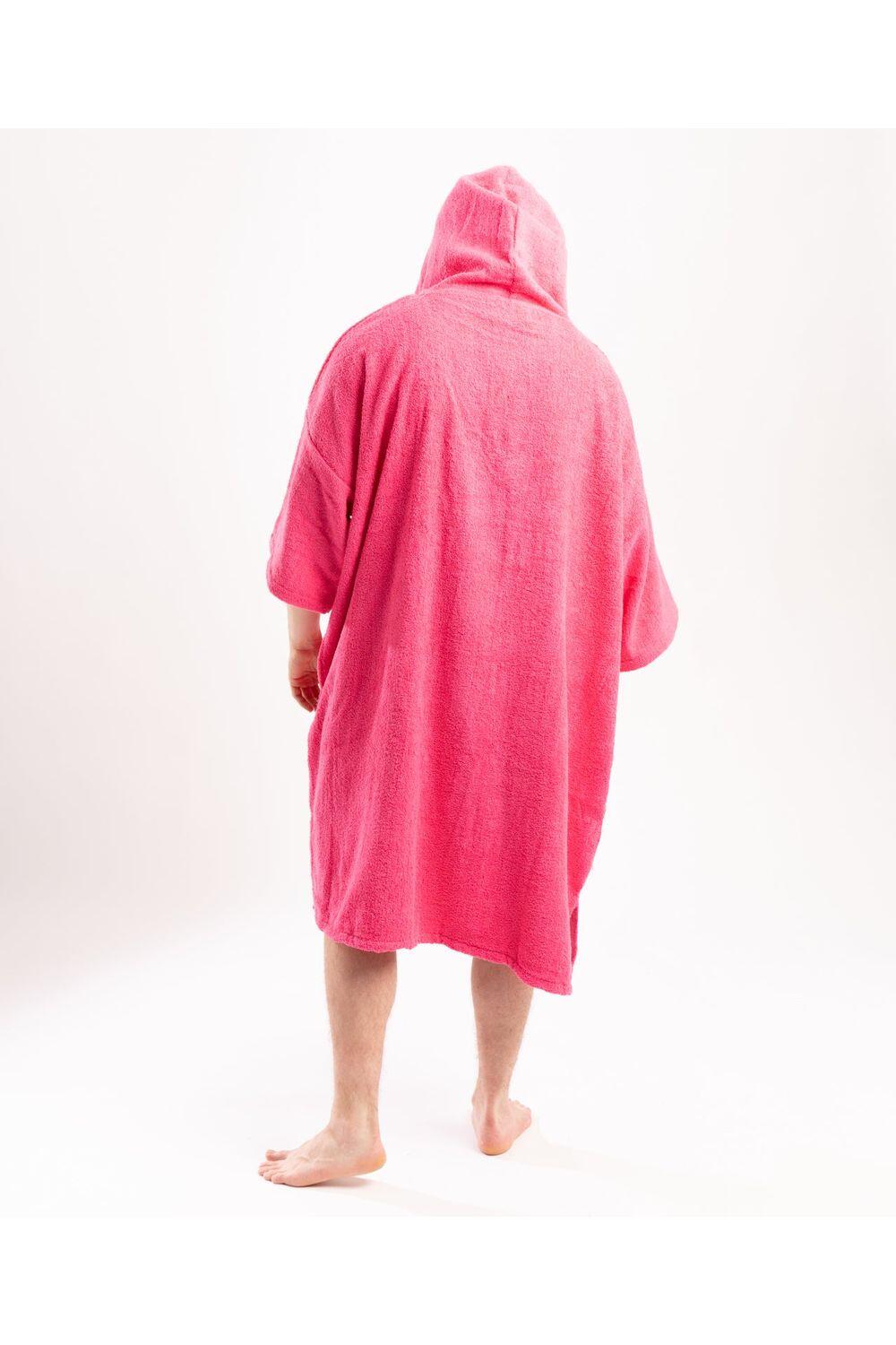 Adults Hooded Change Robe - Pink 6/7