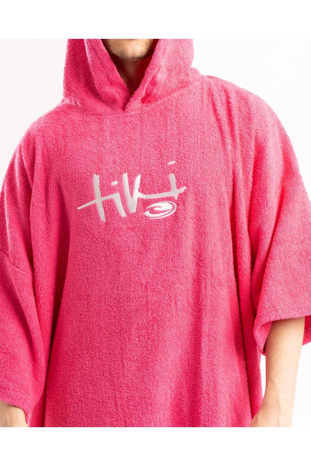 Adults Hooded Change Robe - Pink 3/7