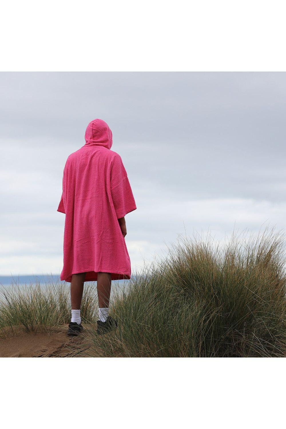 Adults Hooded Change Robe - Pink 7/7