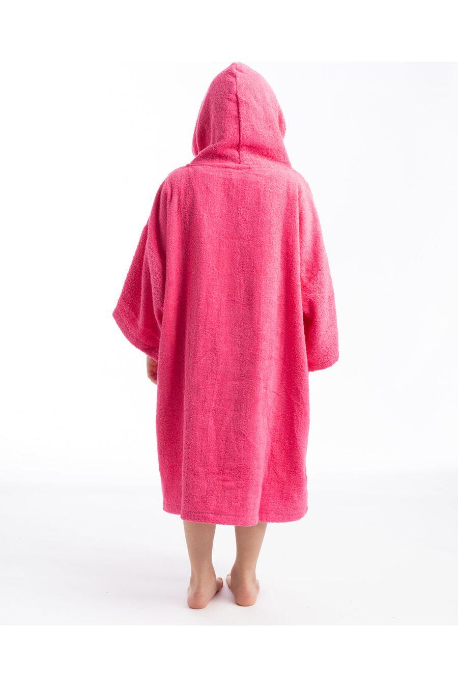 Junior Hooded Change Robe - Pink 3/7