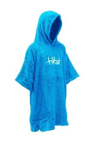 Junior Hooded Change Robe - Blue 1/7
