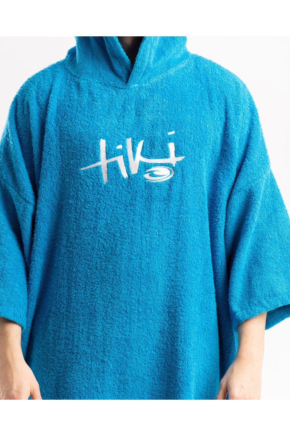 Adults Hooded Change Robe - Blue 6/7