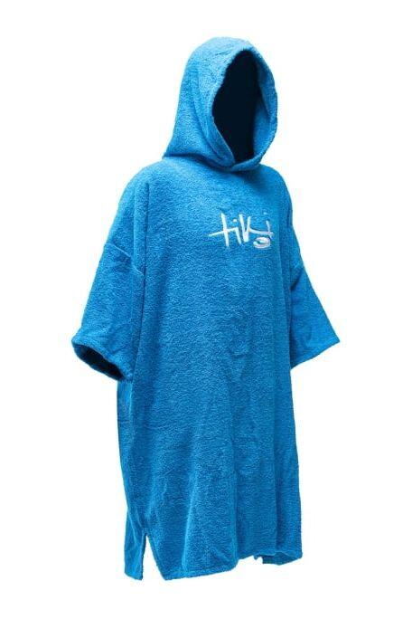Adults Hooded Change Robe - Blue 1/7