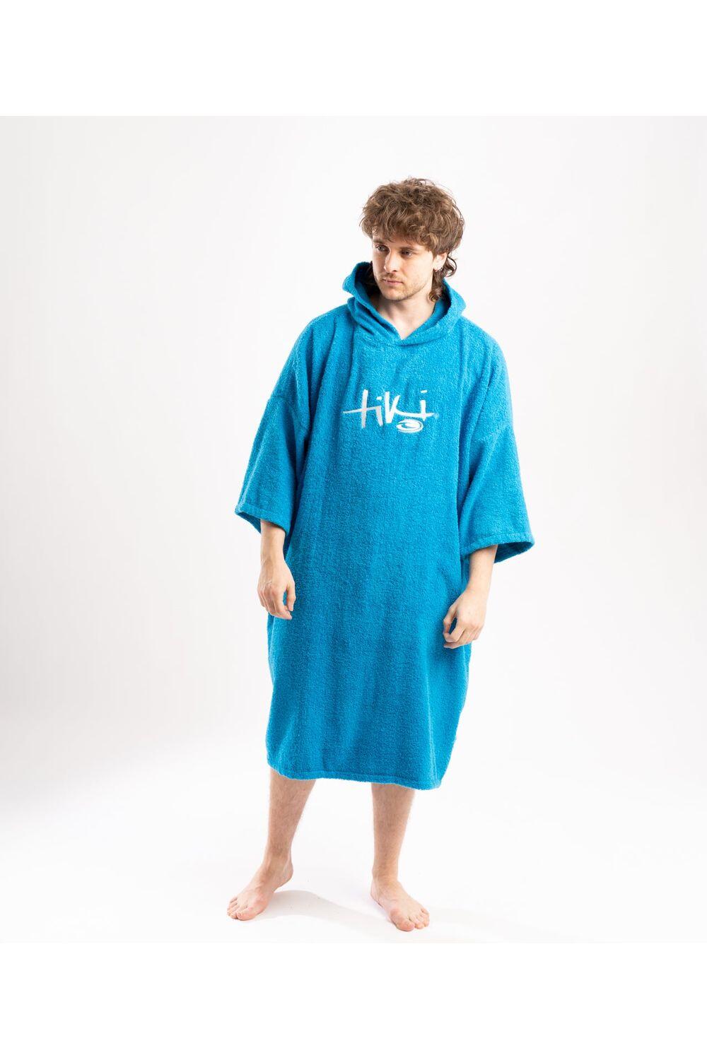 Adults Hooded Change Robe - Blue 3/7