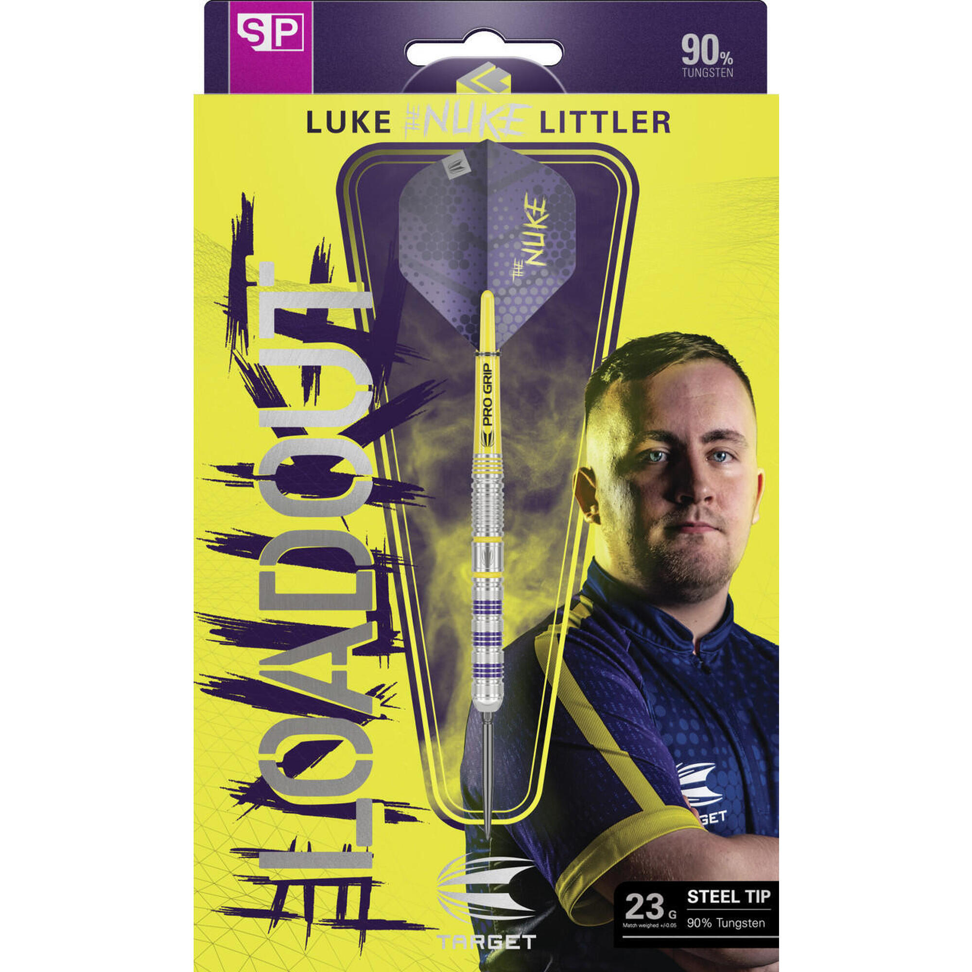 Sada steel šipek Luke Littler Loadout