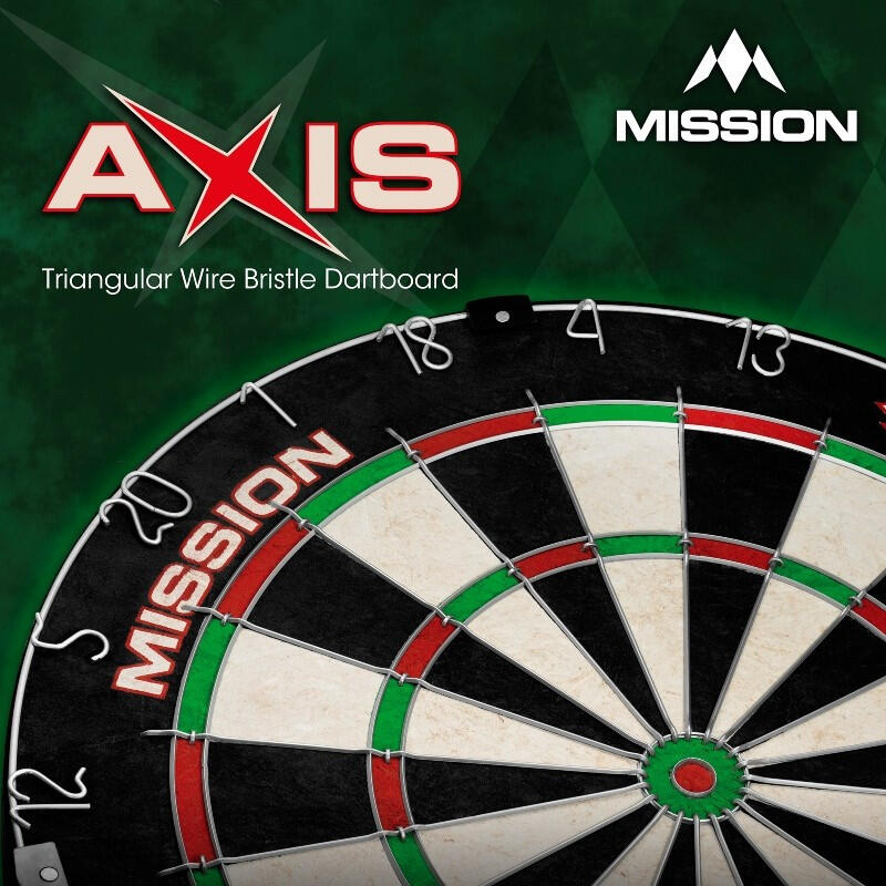 Mission Axis Tri Wire Dartboard 2/3