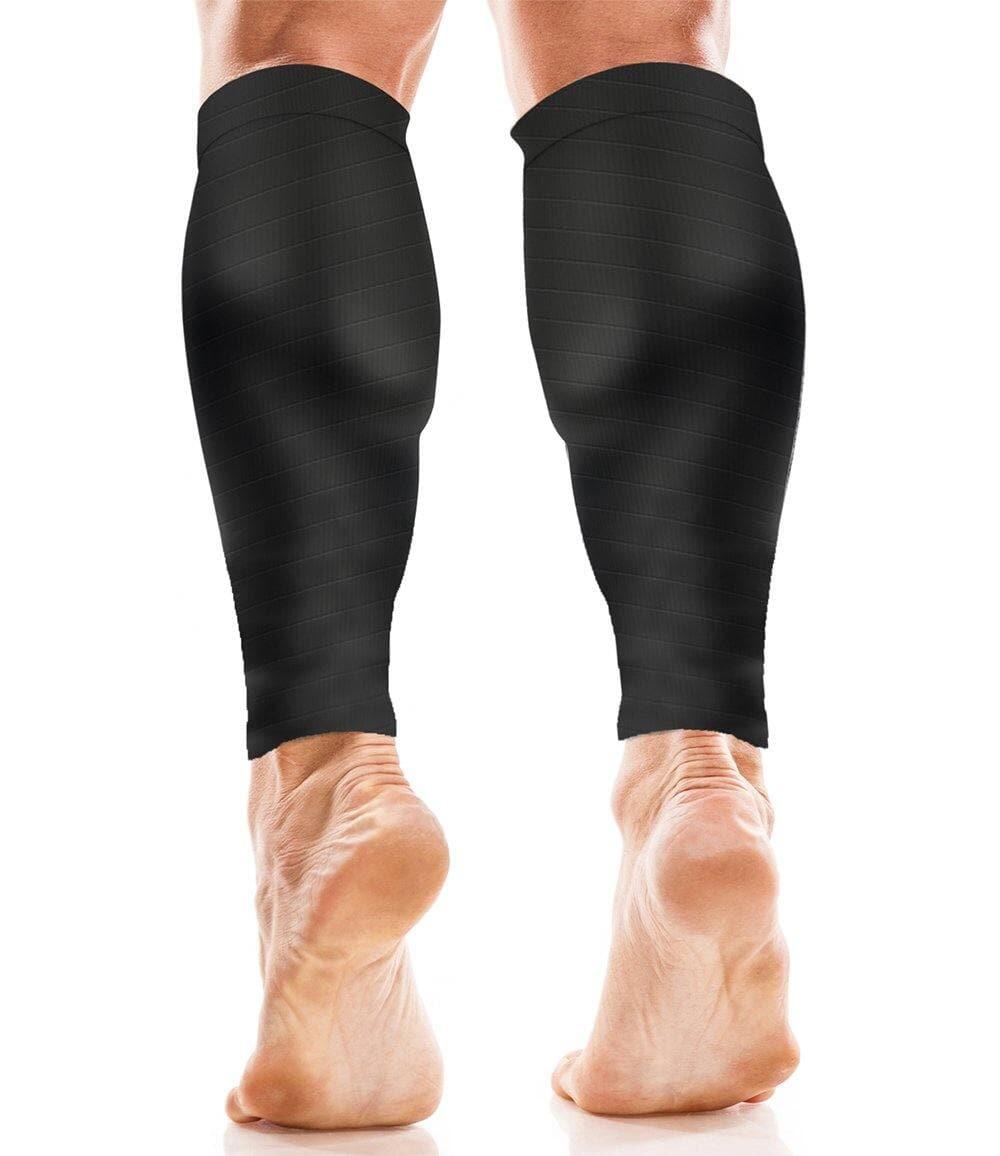 Male Runner Trail Running Calf Sleeves Calf Support Compression