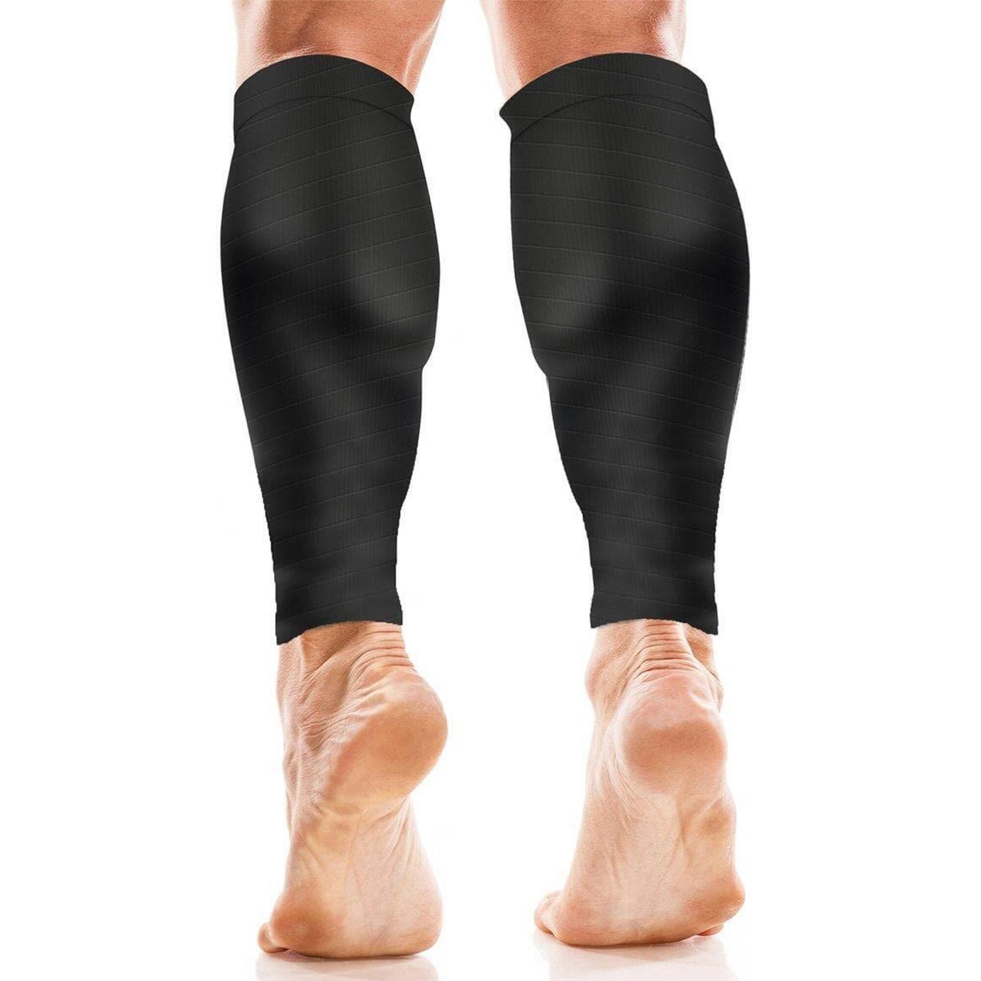 Azengear - Manchons De Compression Pour Mollets Pour Périostites Tibiales (paire, L-xl) - Molletière De Maintien - Noir - Decathlon