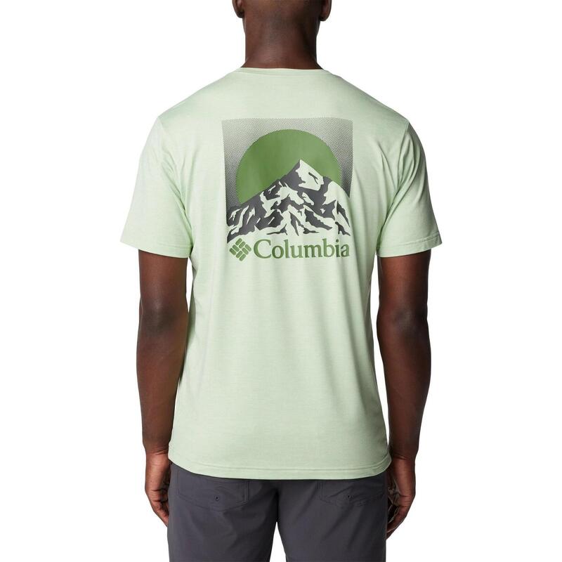 Tricou pentru sport, cu maneci scurte Kwick Hike Back Graphic barbati