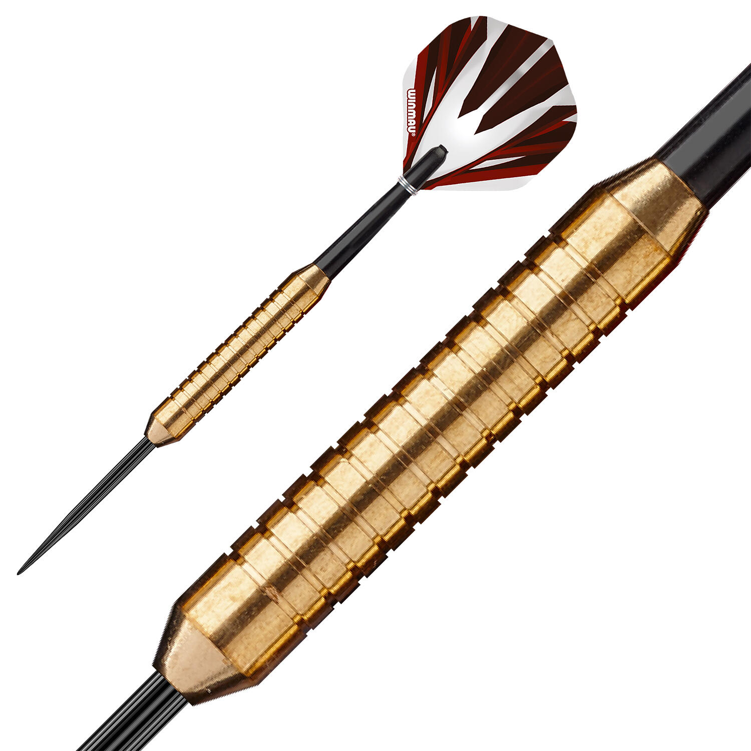 Winmau Dardos punta de acero Broadside brass 3/4