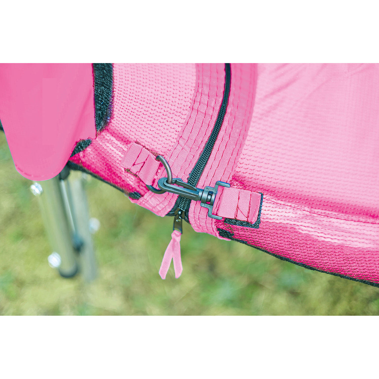 Plum Trampoline met veiligheidsnet Junior Roze 3/6