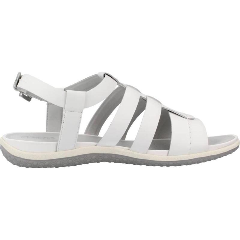 Sandalias Mujer Geox D Sandal Vega Blanco