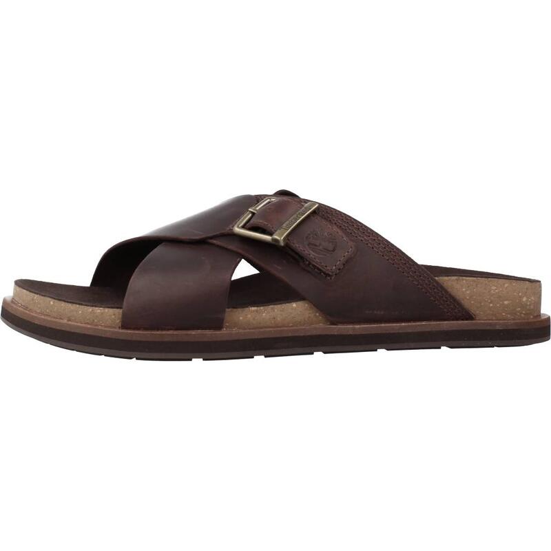 Sandalias Hombre Timberland Amalfi Vibes Cross Sli Marron