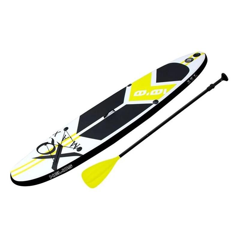 SUP felfújható állószörf lime színben, 305x71x10cm, XQMAX