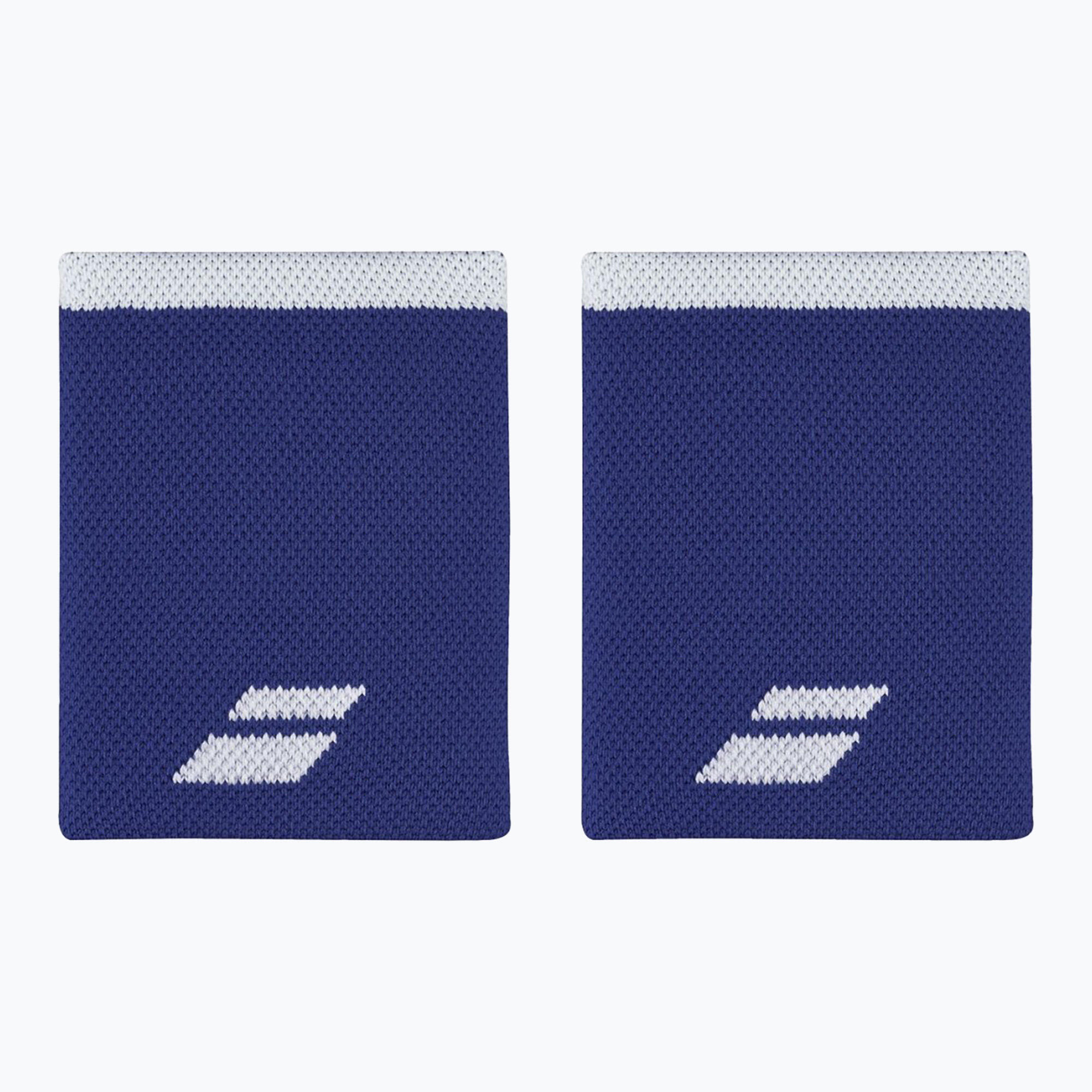 Frotki tenisowe Babolat Logo Jumbo 10 cm niebiesko-białe 2/2