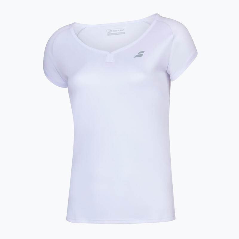 Tricou tenis femei Play Cap Sleeve Top alb