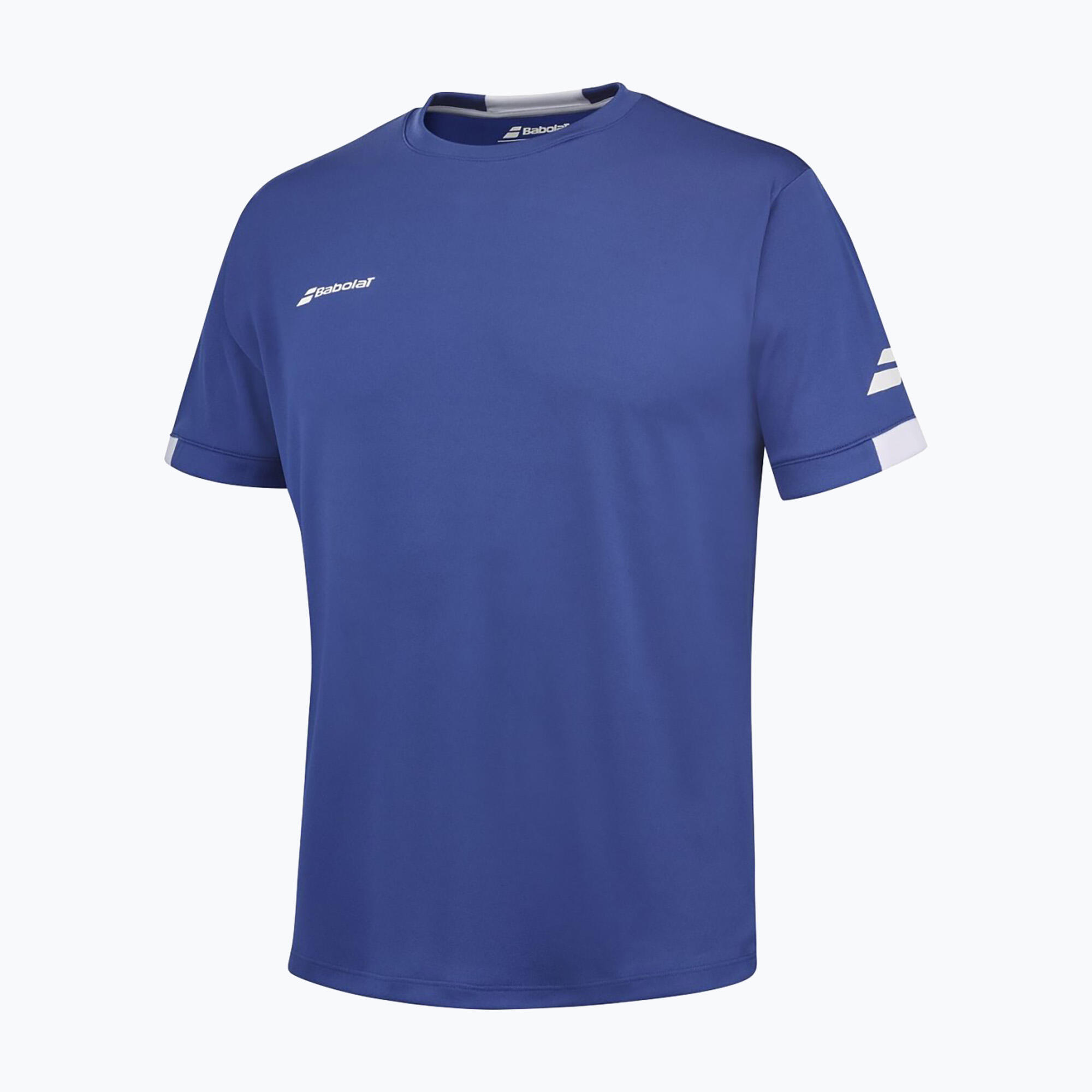 Camiseta Babolat Play Crew Neck Tee Azul 2/7