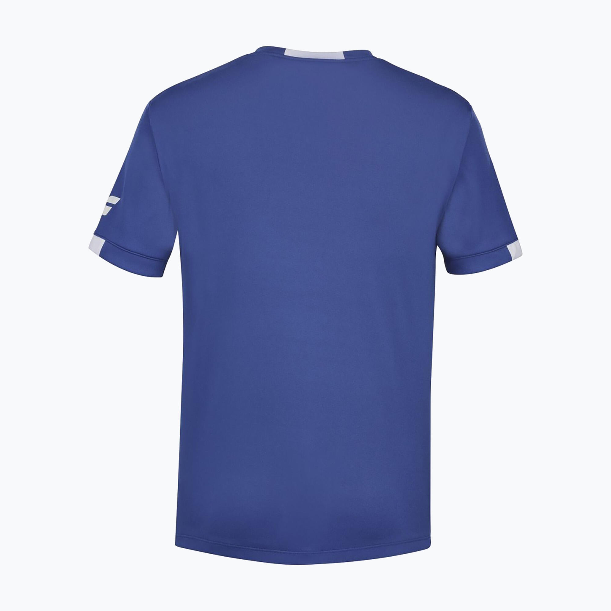 Camiseta Babolat Play Crew Neck Tee Azul 3/7