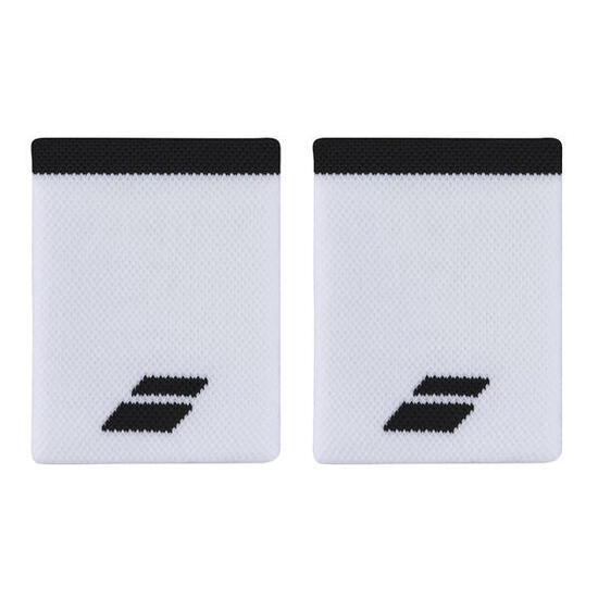 Frotki tenisowe Babolat Logo Jumbo 10 cm niebiesko-białe