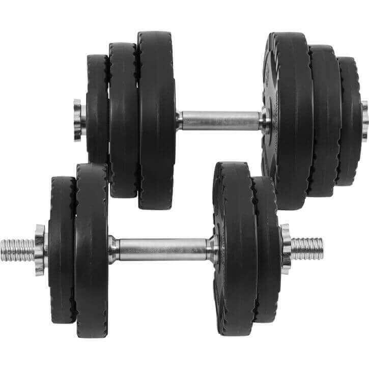 Set Dumbells 30 kg - Halterset - Gripper kunststof - 30 mm - Dumbbell