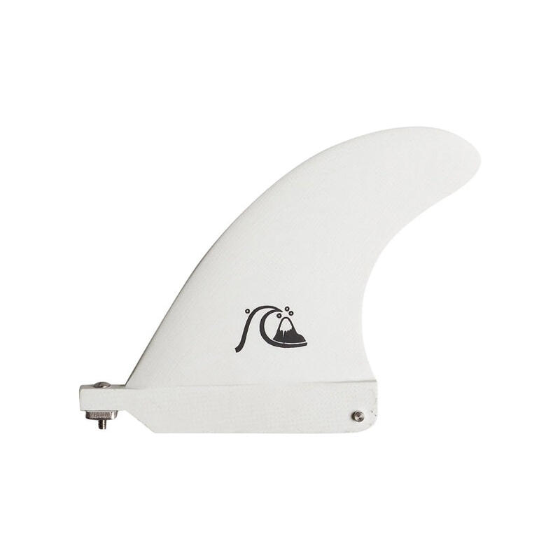 Pinna Surf Quiksilver Single Fin 4.5" Bianca