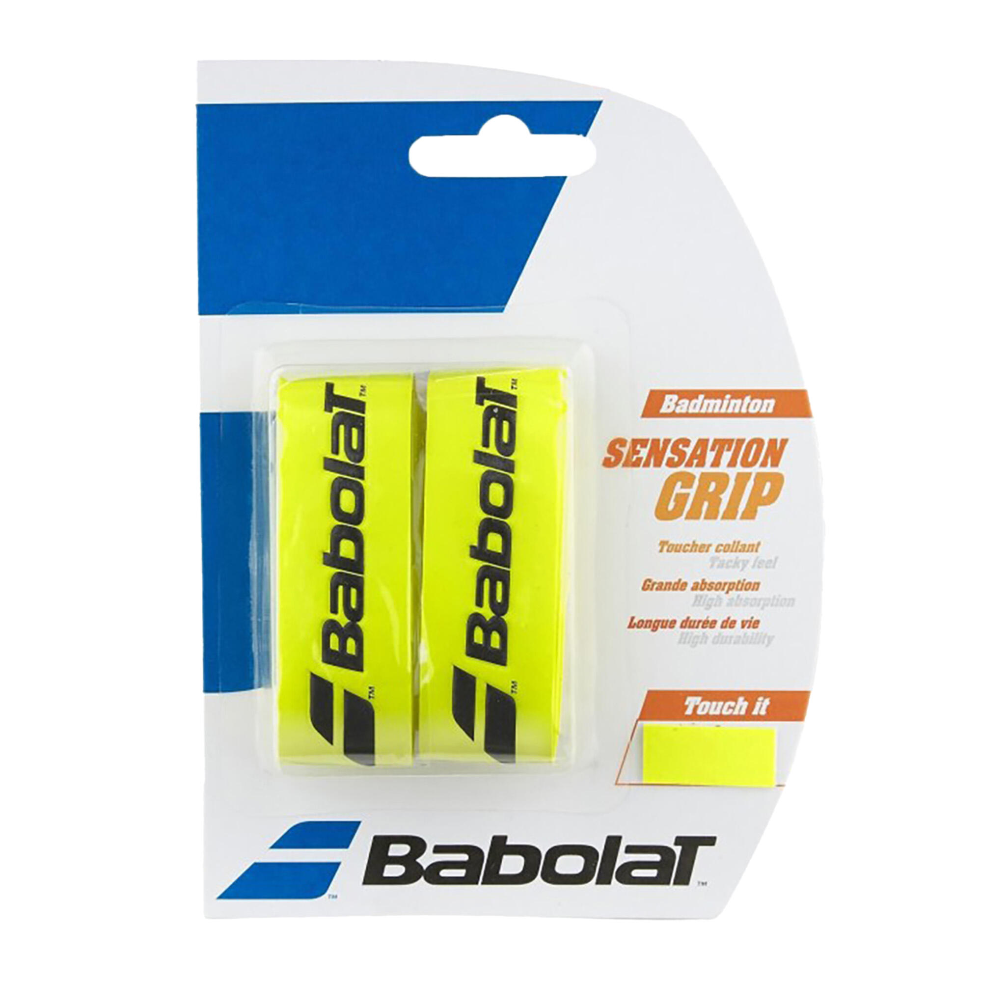 BABOLAT Babolat Grip Sensation badmintonracketwraps 2 stuks.