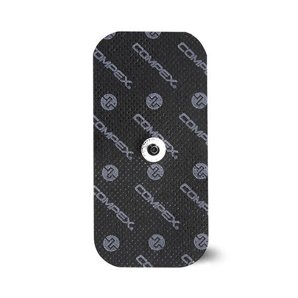 COMPEX 4 Elettrodi Compex EasySnap Performance 5x5cm - Nero